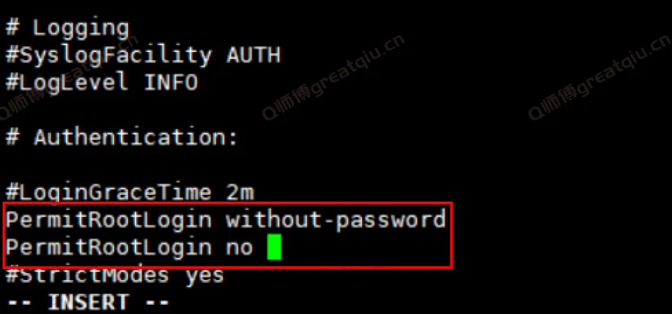 修改SSH配置 修改SSH配置